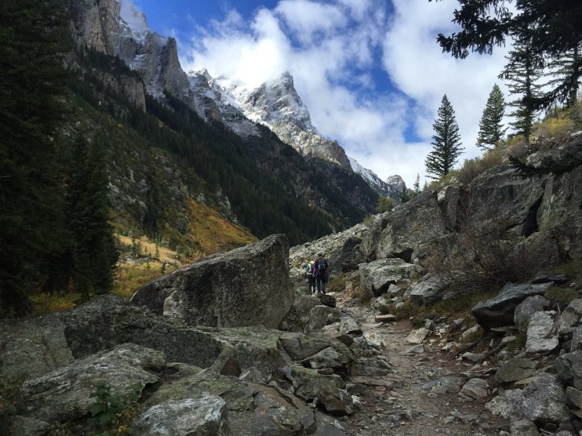 inspiration - Cascade Canyon Trail in Grand Teton National Park